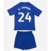 Leicester City Boubakary Soumare #24 Hjemmedraktsett Barn 2025-26 Korte ermer (+ Korte bukser)